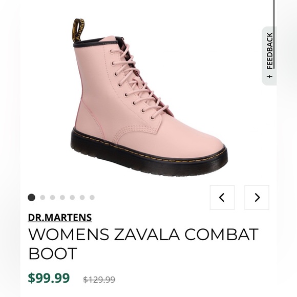 Dr. Marten's Zavala Women's Combat Boot - Picture 3 of 3